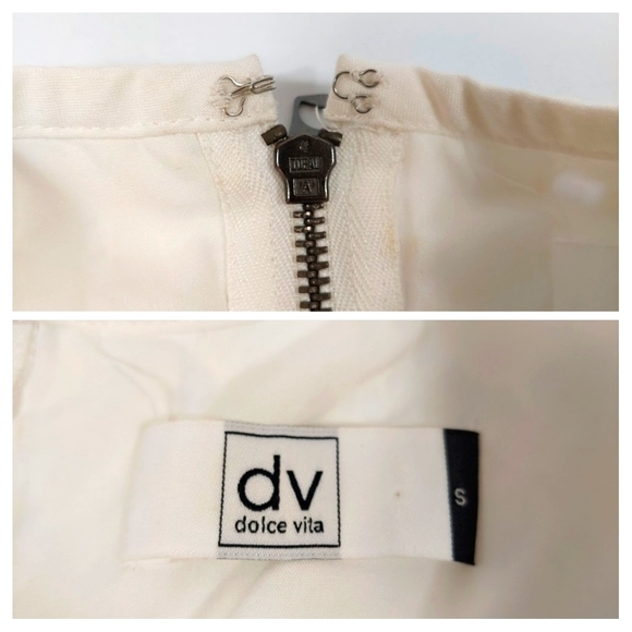 Dv Dolce Vita White Floral Off White Shift Dress - Picture 8 of 12